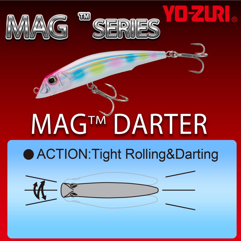 DUEL Yo-Zuri R1216-BP Mag Darter (F) 165Mm 6-1/2", Black Purple - Image 4